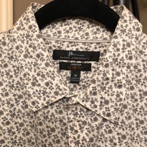 Marc Anthony floral print shirt